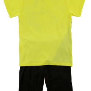 Σετ σορτς μπλουζάκι μαύρο -κίτρινο.Κωδικός  7311529